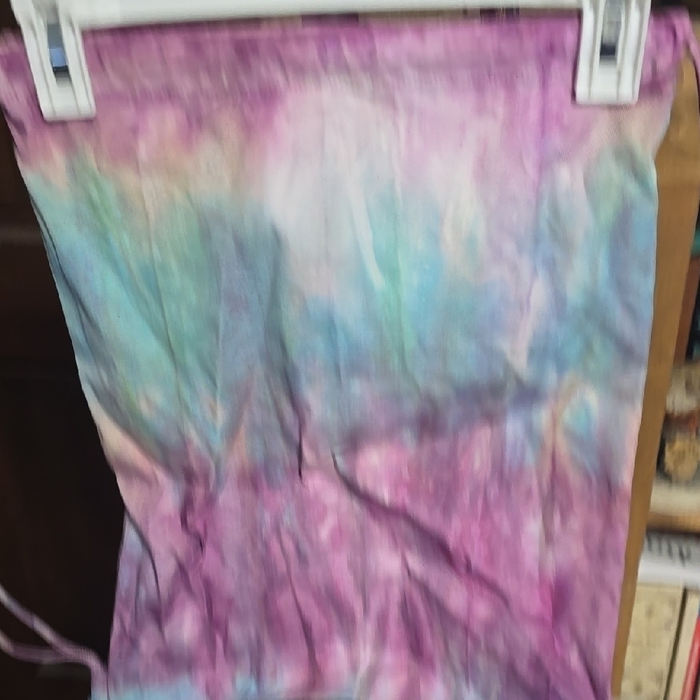 Tie-Dye Drawstring Backpack - Picture 3 of 3